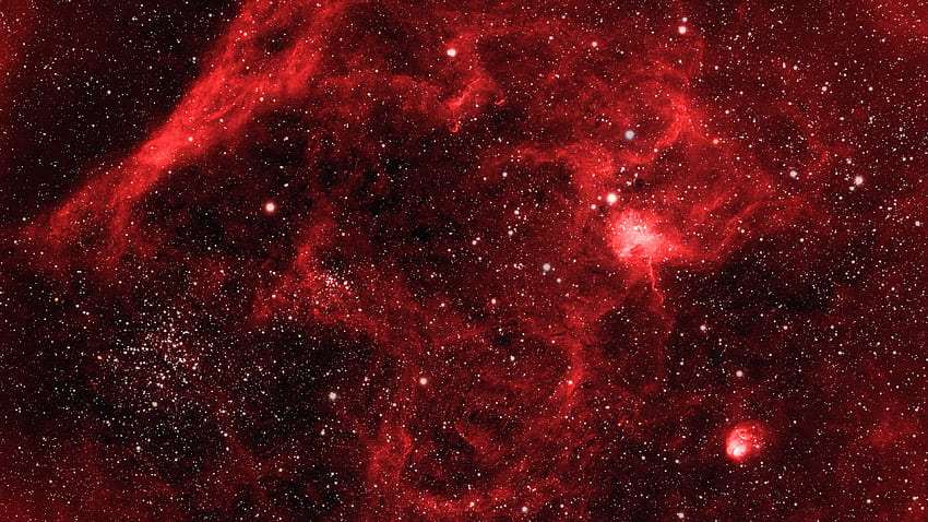 Червена мъглявина Звезди Gpace Галактика Небе Фон Пространство HD тапет