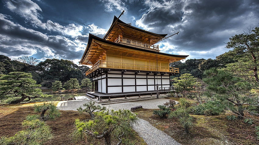 Japan, Kinkaku Ji, Kyoto & Background • 21379 • Wallur HD wallpaper