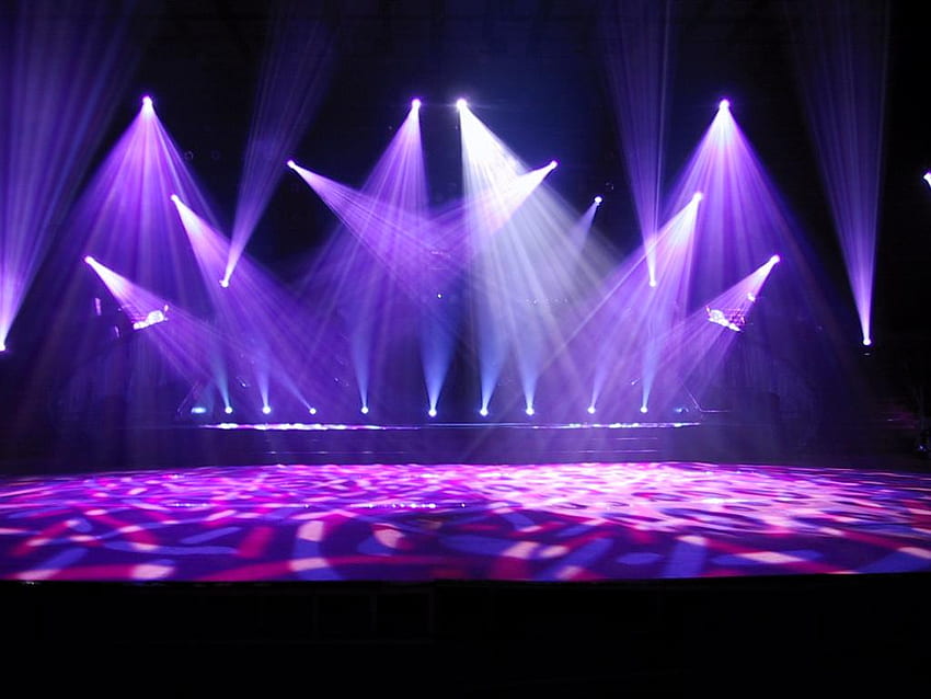 Iluminação de palco, luzes de concerto papel de parede HD