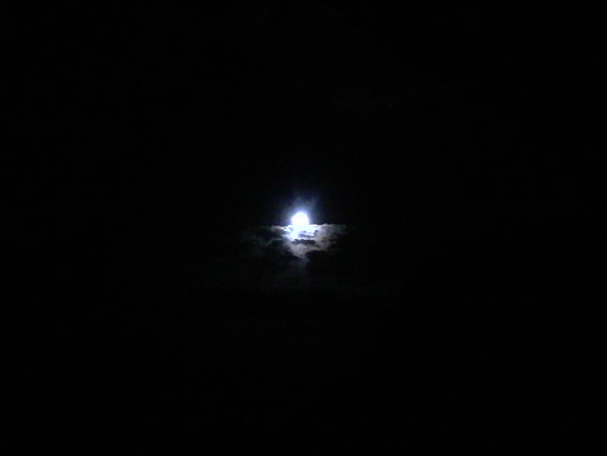 피킹 문, 밤, 하늘, 달, 구름 HD 월페이퍼