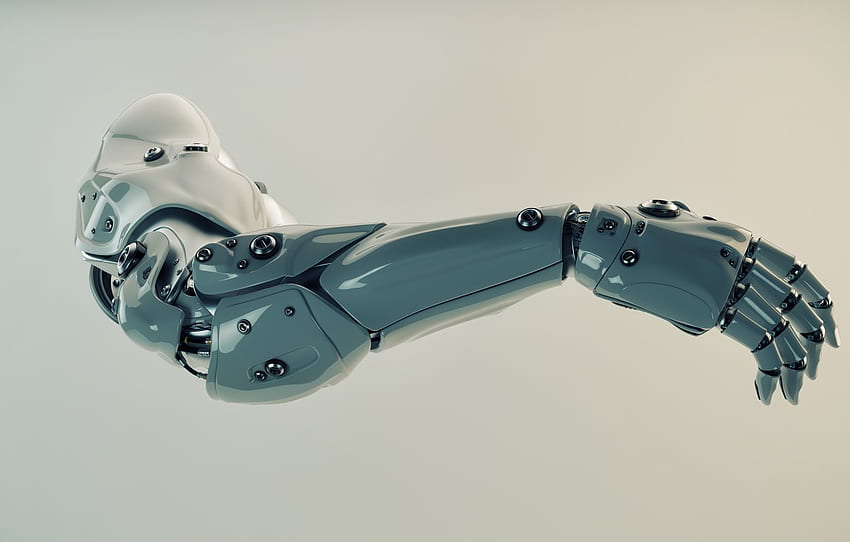 background, hand, prosthesis, robotics for , section разное, Robot Arm HD wallpaper