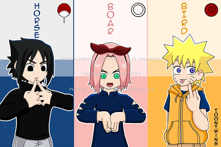 especial justus sakura sasuke naruto f * ck, Sasuke e Sakura fofos papel de parede HD