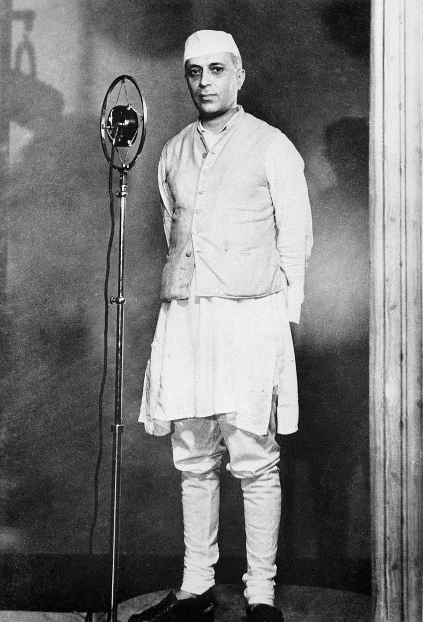 Rare of First Prime Minister of India - Pandit Jawaharlal Nehru - gallery HD phone wallpaper