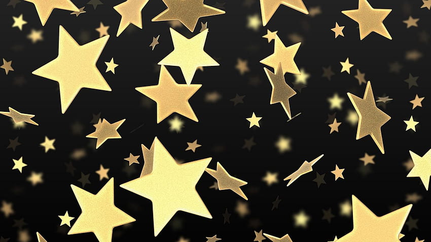 star, flying, gold tablet HD wallpaper