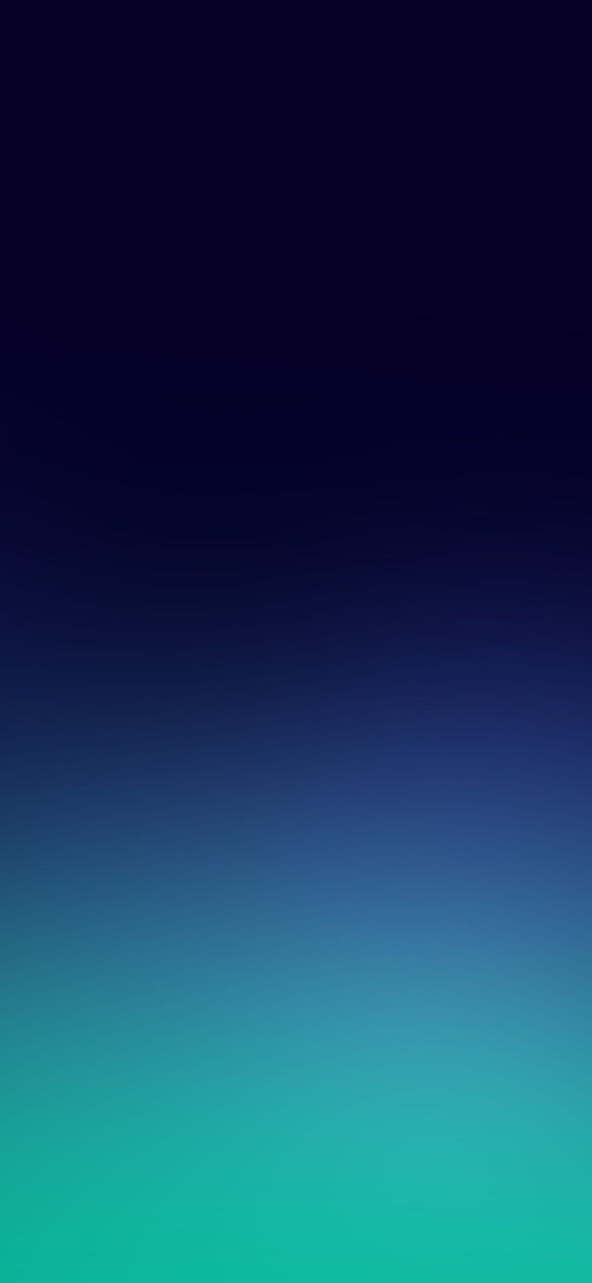 iPhone'a X. niebiesko-zielona gradacja rozmycia Tapeta na telefon HD