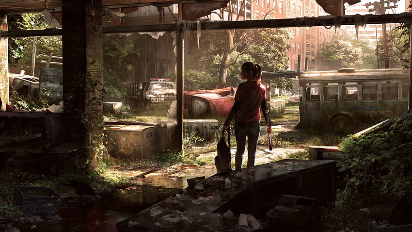 The Last of Us Remastered, เกม, สยองขวัญเอาชีวิตรอด, Ellie, Last of Us, ศิลปะ, หิ่งห้อย, ซอมบี้, เห็ดซอมบี้, ศิลปะ วอลล์เปเปอร์ HD
