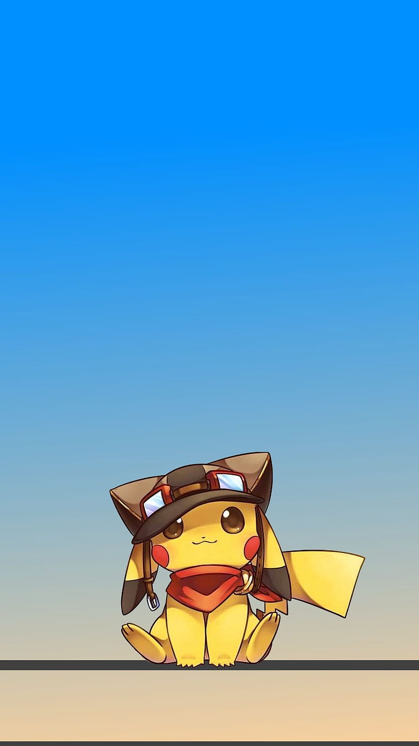 Pikachu. Pokemon iPhone, Blaues Pokemon HD-Handy-Hintergrundbild