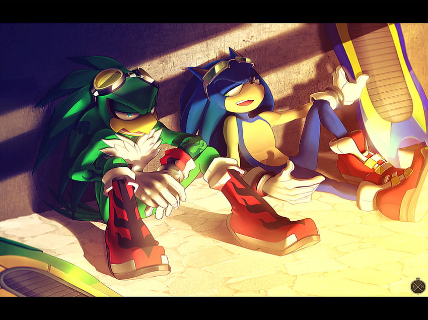 ArtStation - The Sonic Band - Classic Sonic Fanart