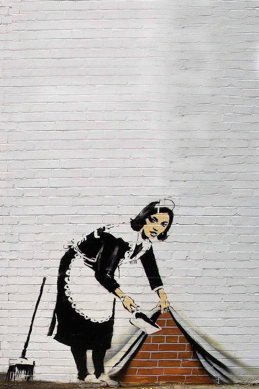 Banksy iPhone - Seni Banksy Di Amsterdam - - teahub.io wallpaper ponsel HD