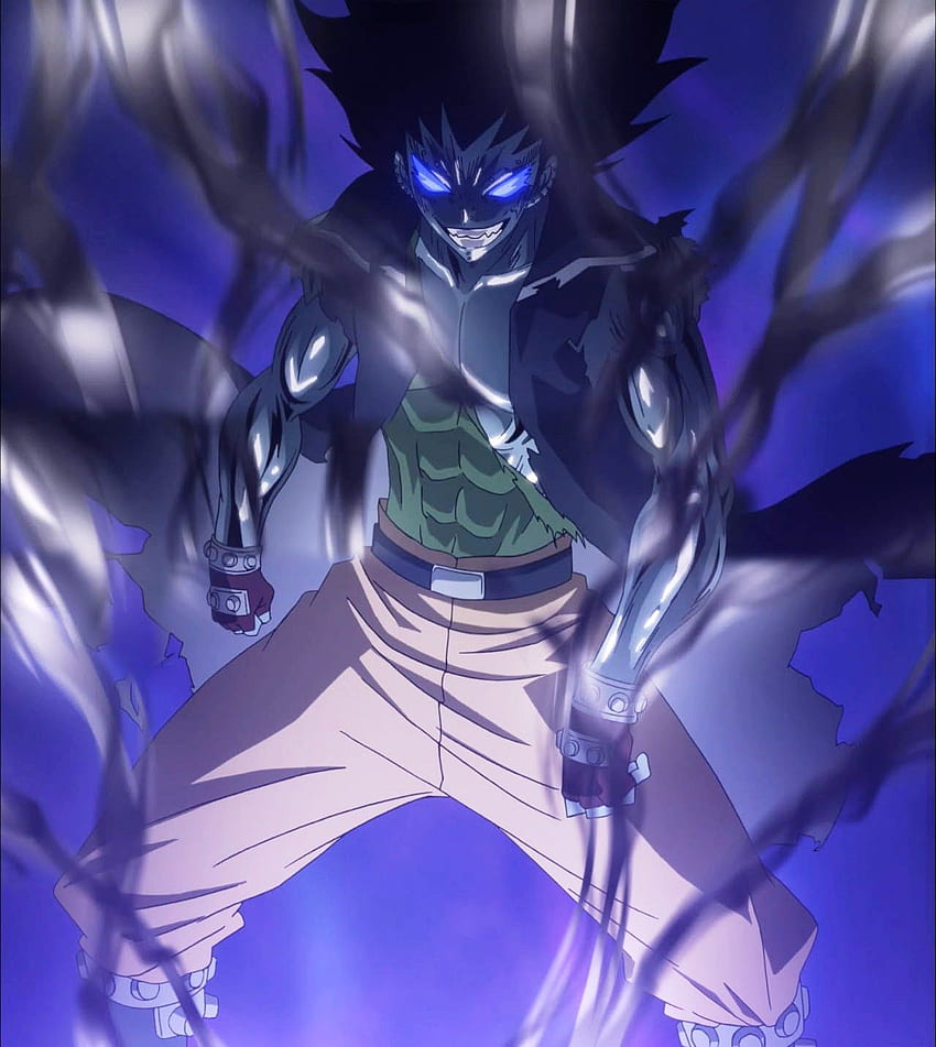 Mobile wallpaper: Anime, Shadow, Steel, Fairy Tail, Gajeel Redfox, 1262285  download the picture for free.