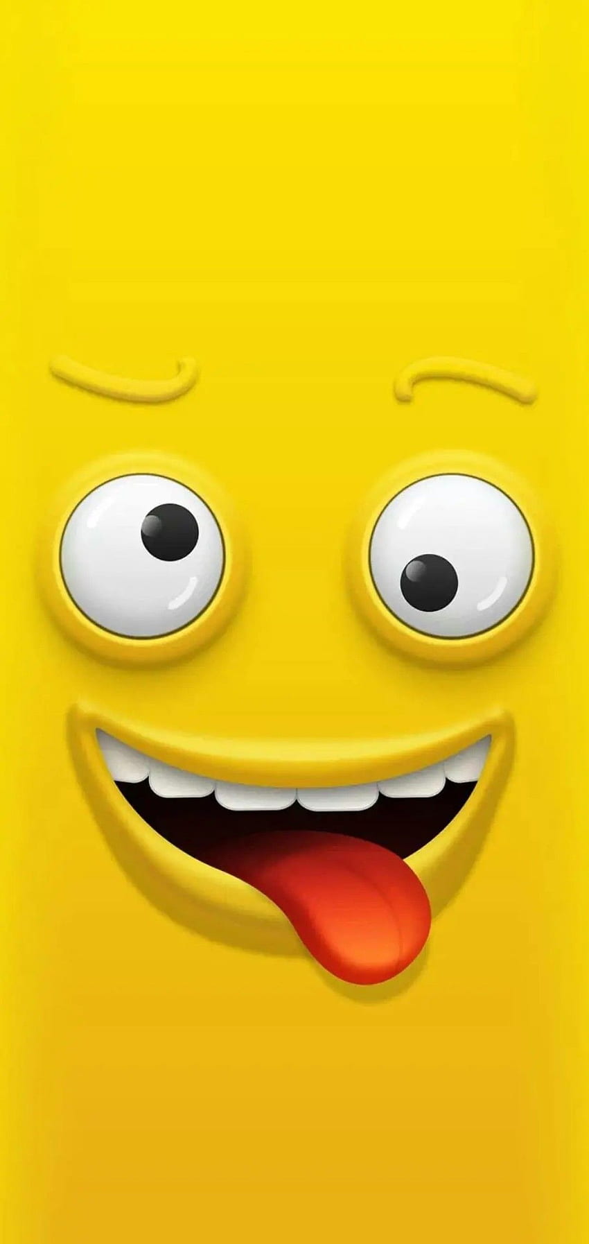 Emoji, żółte emotikony Tapeta na telefon HD