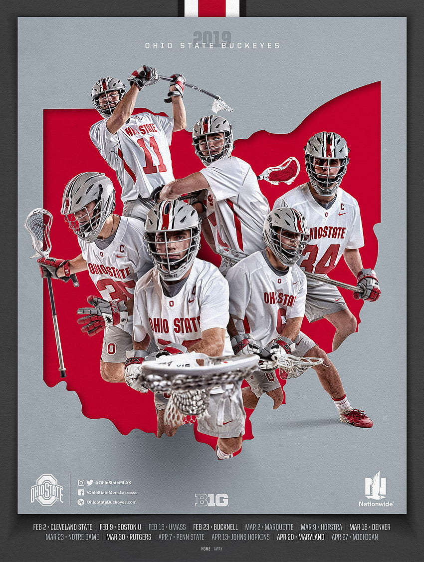 Men's Lacrosse - Ohio State Lacrosse iPhone HD phone wallpaper