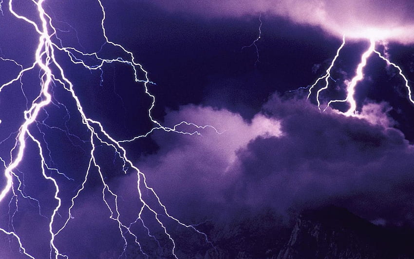 Tempesta di fulmini animata, Cool Lightning Storm Sfondo HD