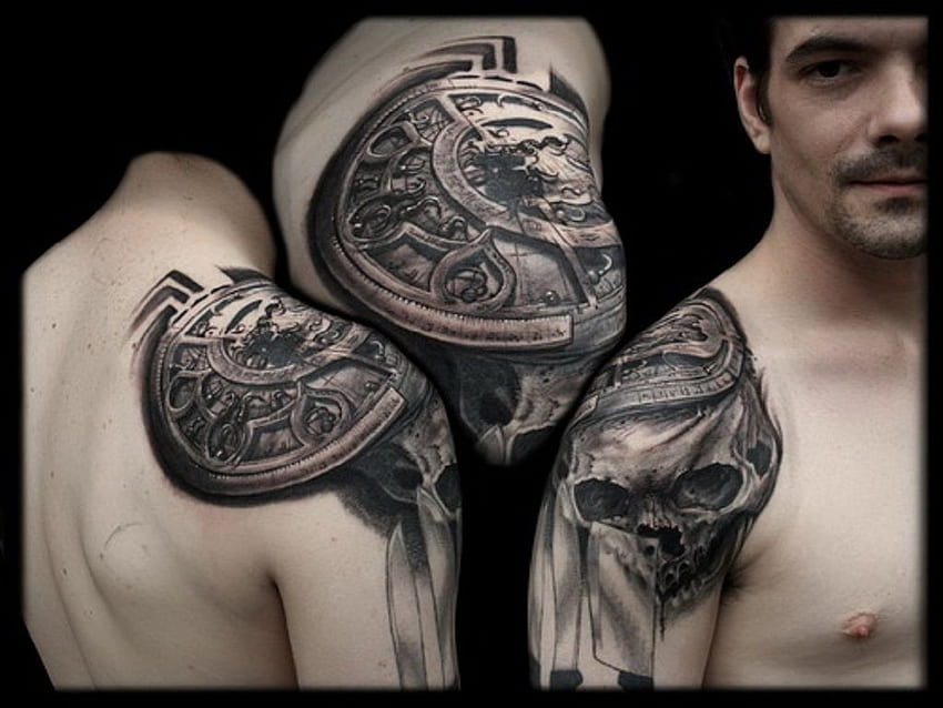 Cool Shoulder Tattoos For Men HD wallpaper
