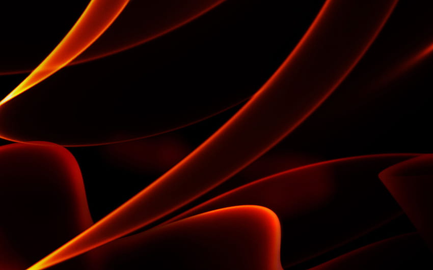 black and orange background, Red and Black HD wallpaper