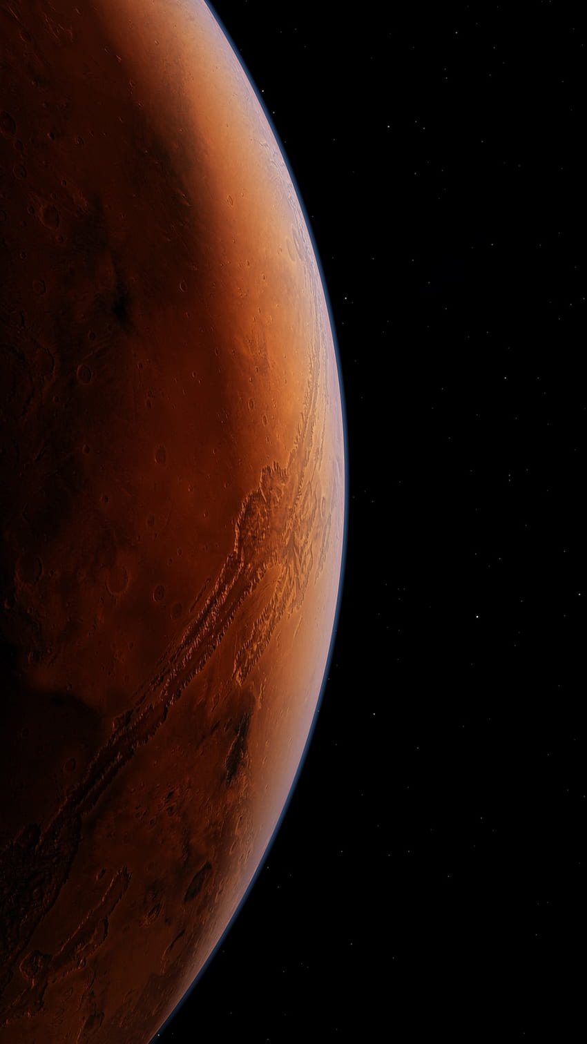 Mars, Planet, Luar Angkasa, Coklat, Permukaan - Luar Angkasa -, Planet Mars wallpaper ponsel HD