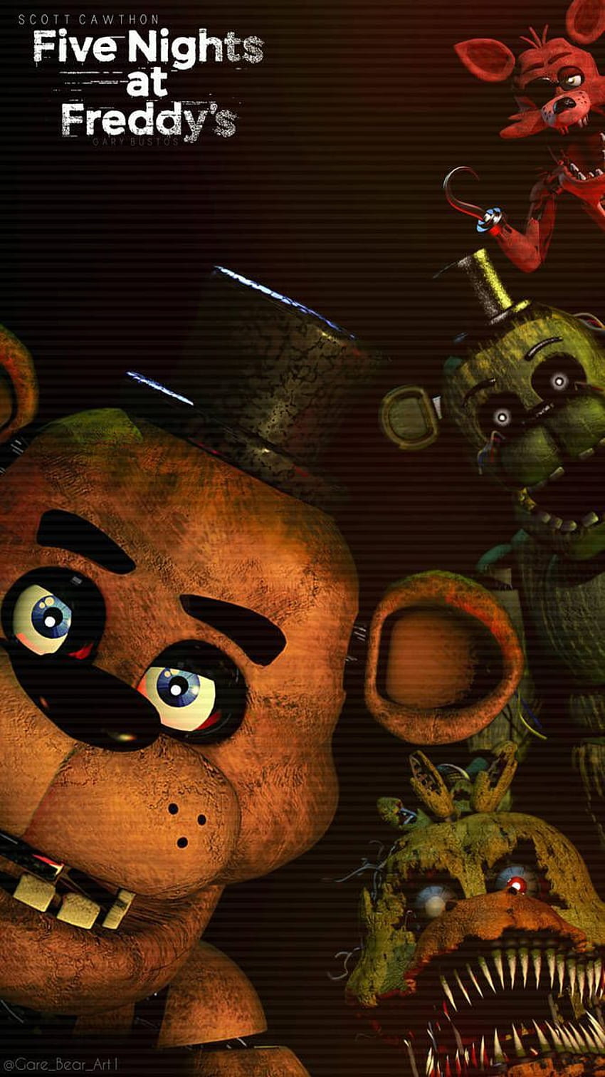 Five nights at freddys 1-5 by GareBearArt1 on DeviantArt