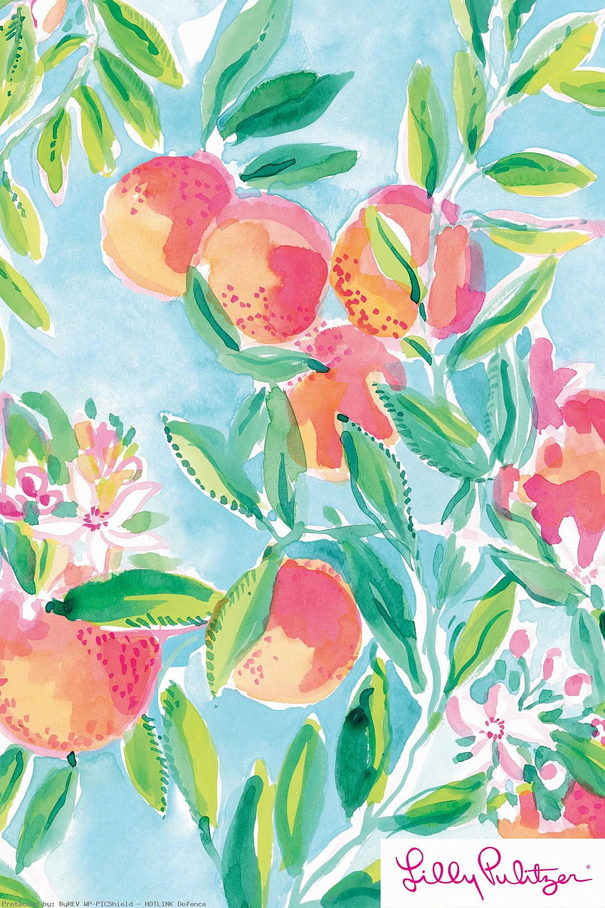 Fresh-Squeezed-Lilly-Pulitzer-x-Starbucks--wp4204308 HD phone wallpaper