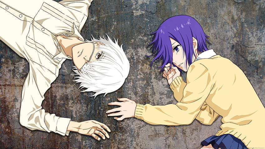 Kaneki Ken and Touka , anime, Tokyo Ghoul, Kaneki Ken HD wallpaper