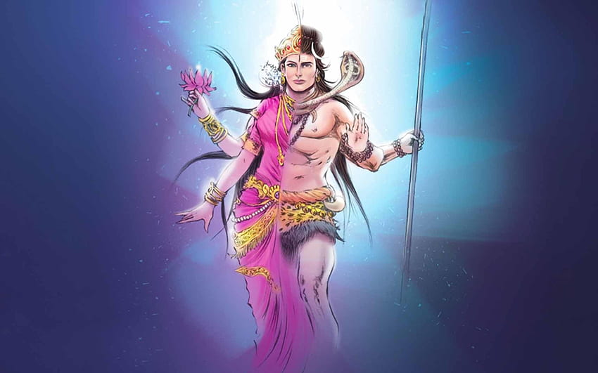 Download Lord Shiva Angry With Flute Artwork Wallpaper  Wallpaperscom