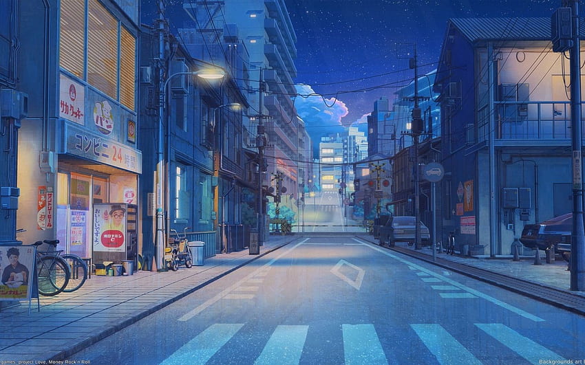 画像 Anime Blue Aesthetic - 無料ダウンロード - 悪魔の写真 HD wallpaper