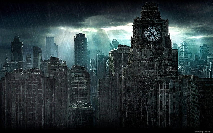City and Globes Archives - Source, Dystopian City HD wallpaper