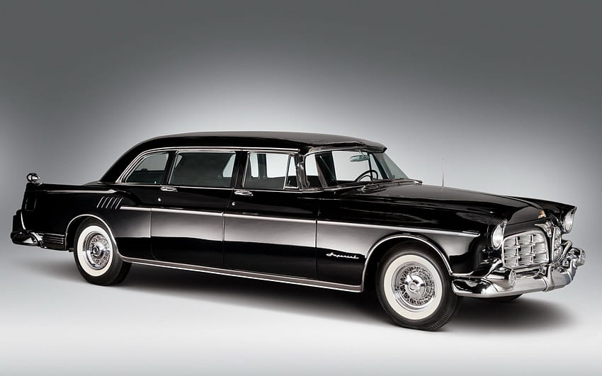 Klassische Limousine, Limousine, schwarze Limousine, Limousine HD-Hintergrundbild