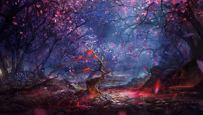Fantasy ideas. fantasy, , fantasy landscape, Mystical HD wallpaper