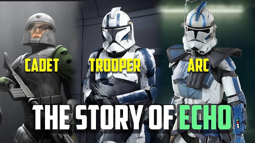 Clone ARC Trooper Echo's Story So Far, Clone Trooper Echo HD wallpaper