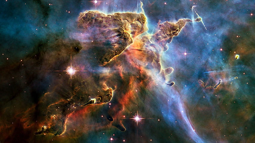 Hubble High Resolution, Pillars of Creation Hubble HD wallpaper