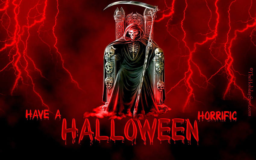 Страшен Честит призрак на Хелоуин – фестивални колекции HD тапет