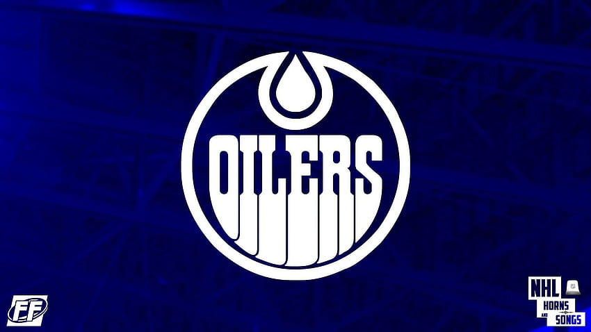 Edmonton Oilers 1920×1080, Edmonton Oilers Logosu HD duvar kağıdı