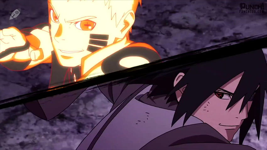 Screenshot Sasuke Uchiha & Naruto Uzumaki gegen Momoshiki, Menma Naruto HD-Hintergrundbild