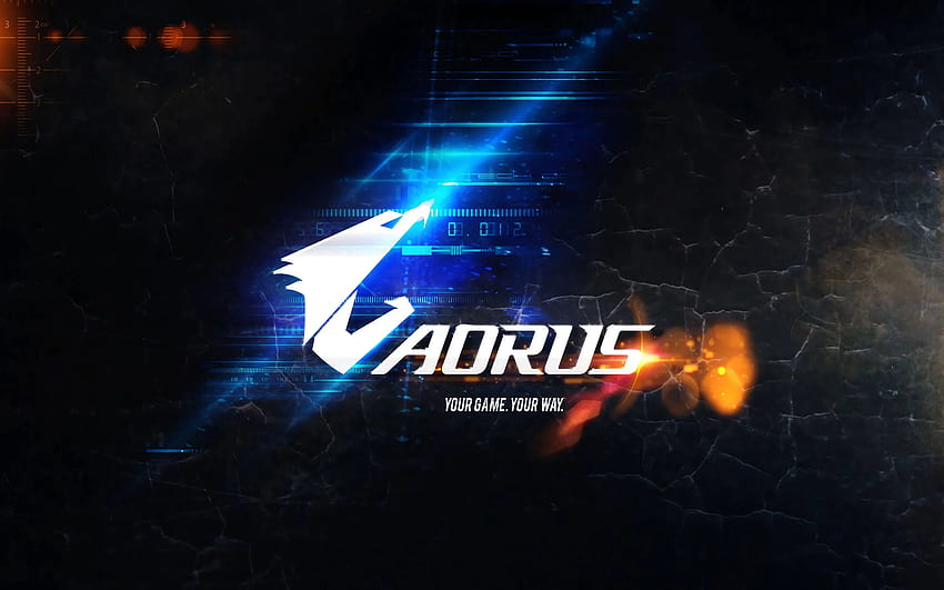 Gigabyte Gaming — Aorus — i tło Tapeta HD