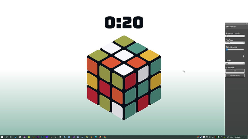 Rubik's Cube [Customisable] [Game]: Lively, Cool Rubik HD wallpaper