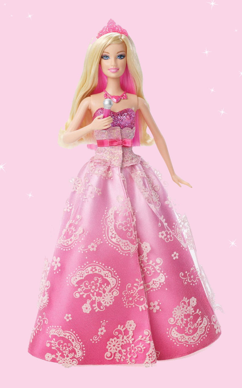 Princesa Barbie Arte Digital 27742 [] para tu , Móvil y Tablet. Explorar de Barbie Princess. Barbie para Facebook, logotipo de Barbie, Barbie, princesa rosa fondo de pantalla del teléfono