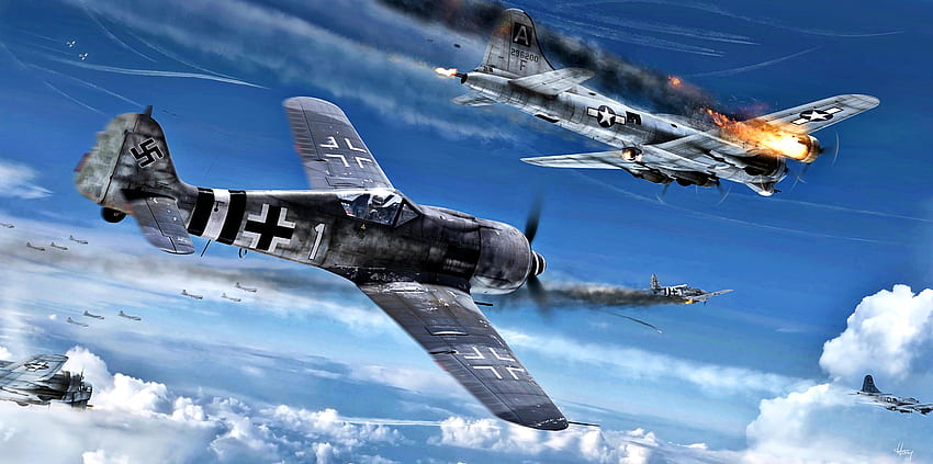 Focke-Wulf Fw 190 HD-Hintergrundbild