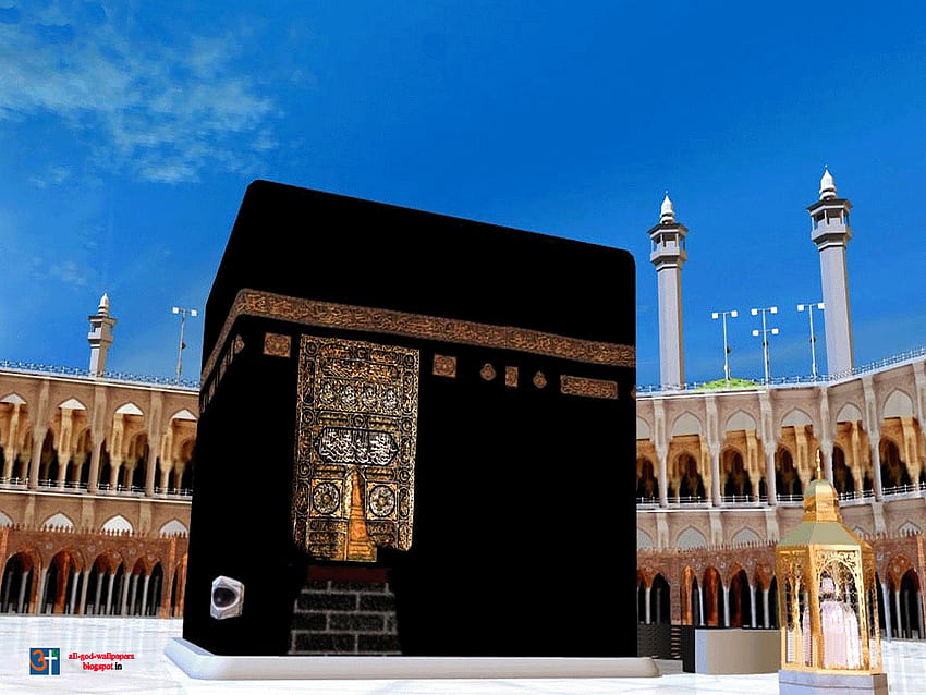 Dios: Puerta Kaaba fondo de pantalla