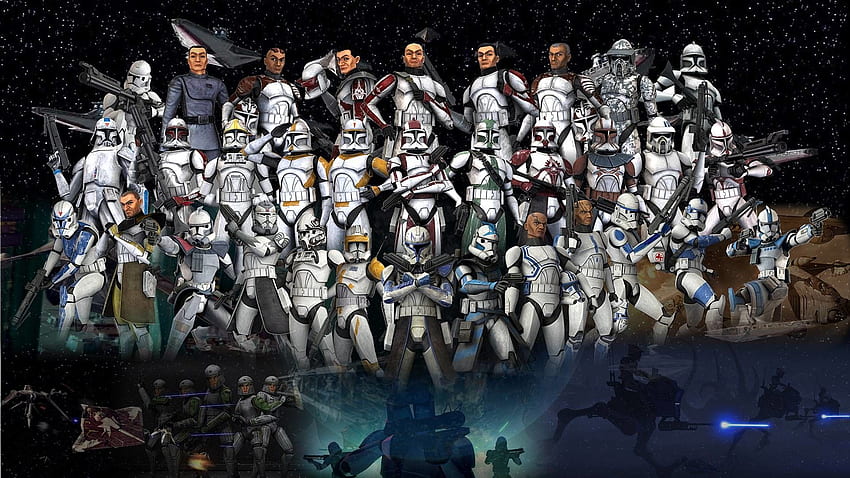 501St Clone Trooper , Clone Trooper Echo HD wallpaper