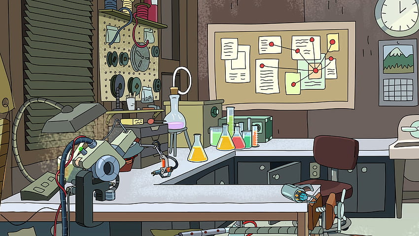 Garaż Ricka i Morty'ego: rickandmorty, Smutny Rick Sanchez Tapeta HD