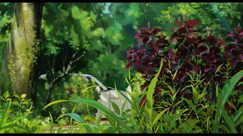 Листа растения Studio Ghibli Karigurashi no Arrietty Тайната HD тапет