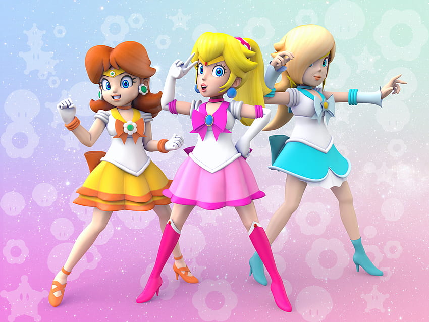 Princesa Peach Y Rosalina, Princesa Peach Anime fondo de pantalla