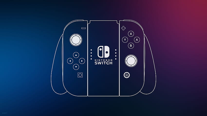 Nintendo Switch, Controllers / and Mobile Background HD wallpaper