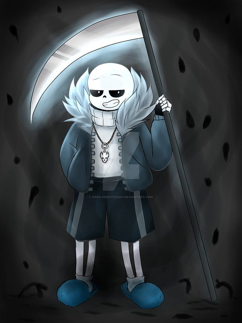 Reaper Sans' Mortal form. Reaper sans, Character art, Undertale HD