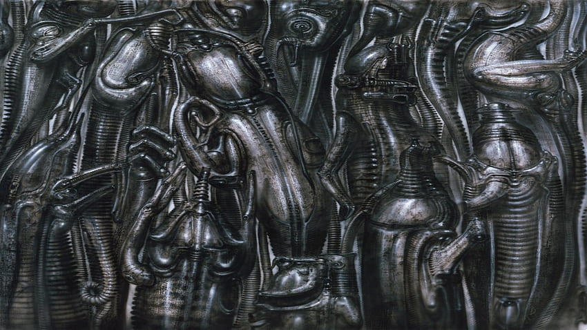Sayın Giger. Hr Giger , Baphomet Giger ve H.R. Giger Background, Alien Art HD duvar kağıdı