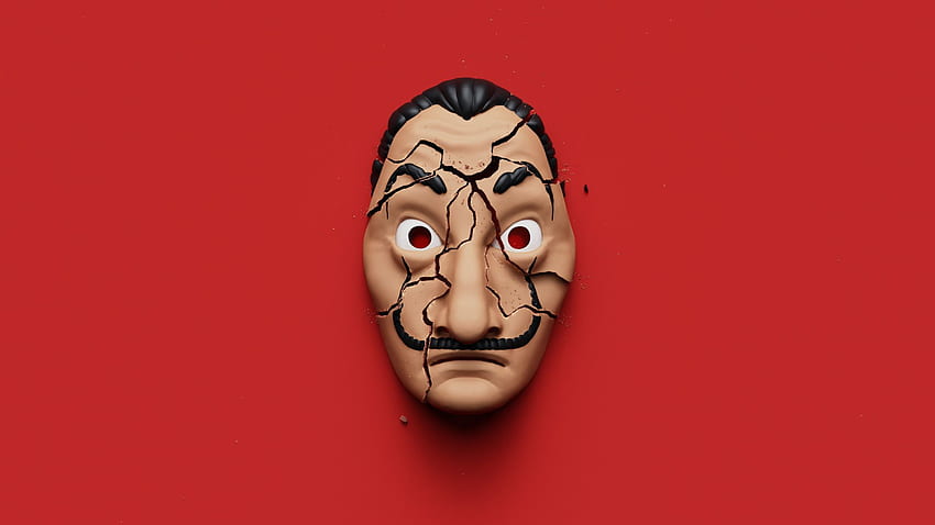 La Casa de Papel Season 4 AD - 完成したプロジェクト - Blender Artists, La Casa De Papel Mask 高画質の壁紙