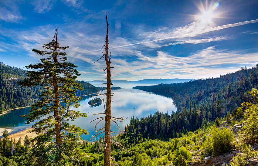 Lago Tahoe Ultra fondo de pantalla