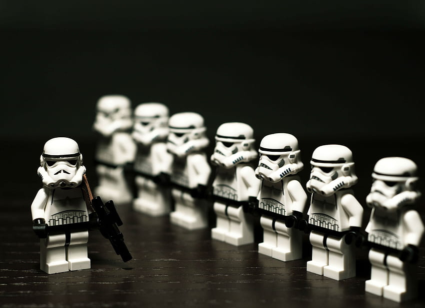 LEGO Star Wars фон. Междузвездни войни, Забавни Междузвездни войни и Стар Трек, LEGO Stormtrooper HD тапет