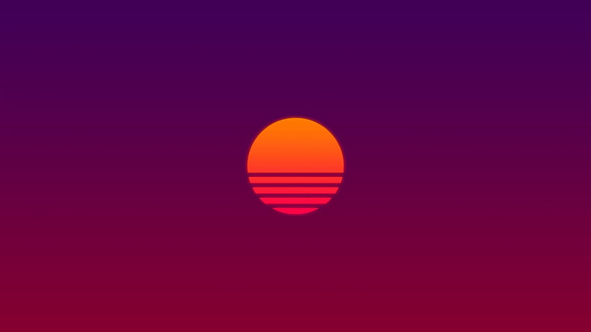 abstract sun MacBook Air, Purple Sun HD wallpaper