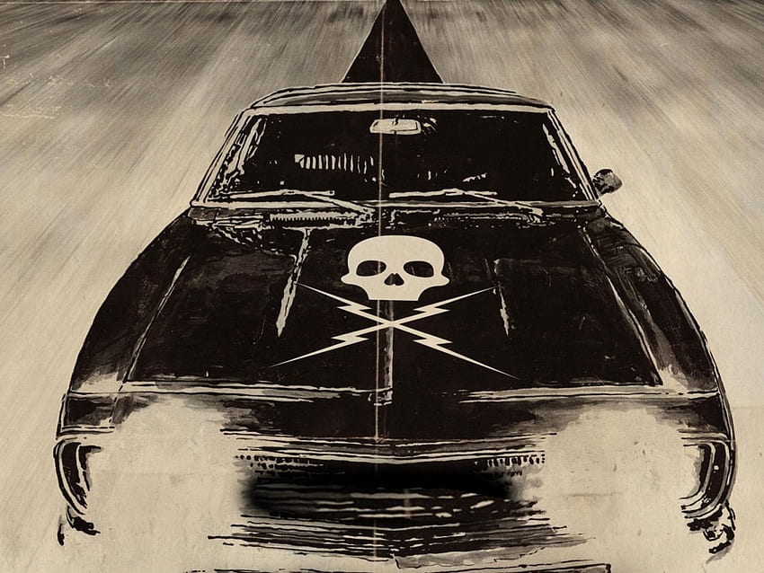 Death Proof Muscle Car PC and Mac, Muscle Car Art Paint HD wallpaper